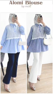 0207 ALOMI BLOUSE BY MOLLI