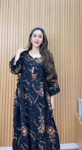 Daster Jumbo Wanita & Daster Rayon Lengan 3/4 Busui