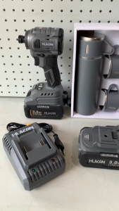 (Tặng bộ Bình giữ nhiệt) Bộ Máy chuyên Vít Hukan HM21-G2CVX230N Không Chổi Than (2 Pin FX3000+1 sạc 2A + 1 hộp nhựa)