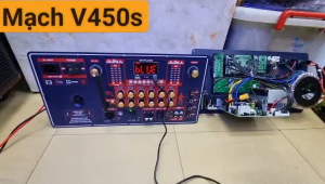 MẠCH THÙNG KÉO V-450S Nhạc quá hay - Tiếng Mic quá tuyệt ( lựa chọn Mic/Không Mic )