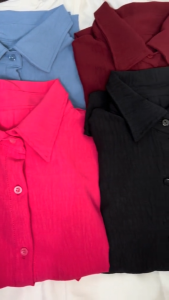 BestStore - Setelan Wanita 2IN1 Kemeja + Short Pants / Setelan Kemeja / Setelan Wanita / One Set