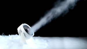 Intelligent voice multi-function circulating fan four speed wind glow-in-the-dark fan