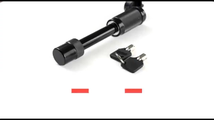 17cm Anti-theft Trailer Hitch Pin Lock Receiver Coupler Latch Tow Bar Tongue