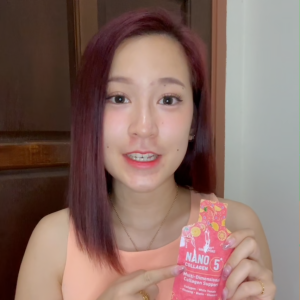 Nano Collagen 5+ Drink -6500mg 5 in 1 Collagen Complex Supplement Ginseng Biotin Vitamin C White Tomato