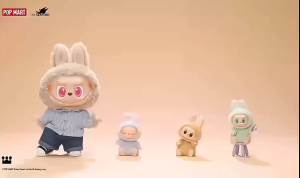 【ของแท้ 100%]】Pop MART Labubu V2 THE MONSTERS Have a Seat Vinyl Plush Blind Box ปาร์ตี้นั่ง กล่องสุ่ม