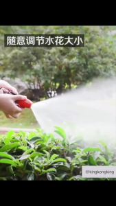 KKKing 3in1 Set 10M Gardening Hose Watering Nozzle Hanger Handling Garden Car Washing Cleaning Tool