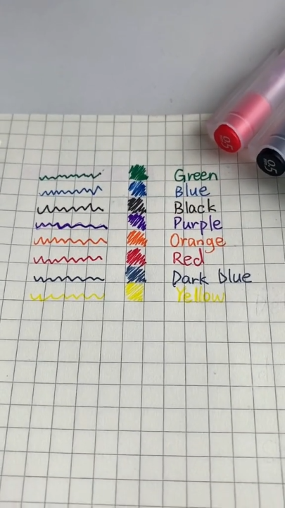 Deli 5 Colors Gel Pen 0.5mm Ballpen Set For School Supplies Sign Pen Stationery Ballpen A119 1Pc
