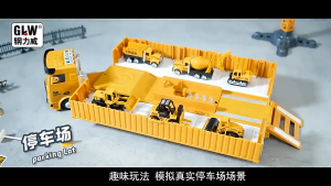 เครน รถขุด รถตัก รถโฟล์คลิทฟ์ โมเดลรถก่อสร้าง สามารถเล่นได้สมจริง ปรับยกขึ้น-ลงได้