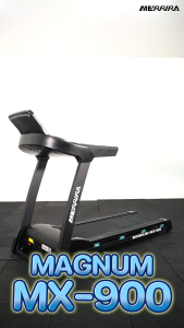 MERRIRA ลู่วิ่งไฟฟ้า รุ่น Magnum เครื่องออกกำลังกาย มอเตอร์ 4.8 แรงม้า เชื่อม ZWIFT ได้ ความปันออโต้ 20 ระดับ