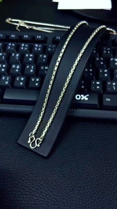 Renny laser shopสร้อยสแตนเลสแท้100% สร้อยคอ สร้อยพระ ลายปล้องอ้อย ขนาด 2.0 มิล 2.7 มิล 3.5 มิล 4.5 มิล ความยาว 16-36 นิ้ว