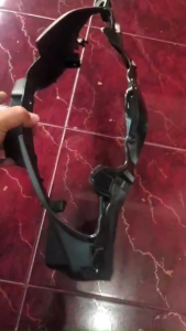 Batok Depan Belakang Visor Revo Absolute Revo Fit Karbu Hitam