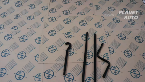 Set 4 Pcs Handle Pemutar Dongkrak Mobil 110 cm Hitam