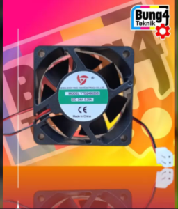 KOMPONEN KIPAS DC 24V 6cm TEBAL 2.5cm Fan DC 24V