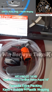 Mesin Potong Aspal Jalan Beton 16 Inch NRT PRO CC16HD Concrete Cutter 16" CC 16 HD CC16 HD CC16