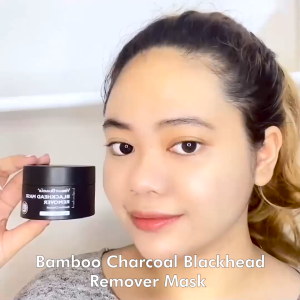 [100% ORIGINAL] VIBRANT GLAMOUR BLACKHEAD MASK REMOVER Bamboo Charcoal Peel-Off Acne