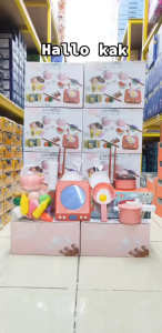 MAINAN ANAK MASAKAN MINI KITCHEN SET TOYS CHILDRENS FOOD COOKWARE POT PAN COOKING PLAY HOUSE