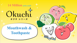 Nước Súc Miệng Okuchi Làm Sạch Mảng Bám Giảm Hôi Miệng Và Trắng Răng ( 5 thanh/ Gói )