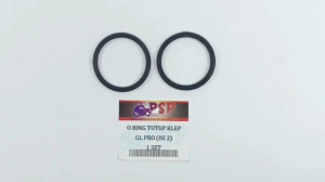 O RING TUTUP KLEP GL PRO - SEAL SIL O RING KARET TUTUP KLEP GL PRO / MAX NEOTECH / MEGA PRO LAMA / MEGA PRO NEW / TIGER LAMA / TIGER NEW (Harga Per set isi 2)