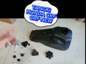 TANGKI TANKI PLASTIK HONDA CRF 1501 NEW 2018 150L KARBU THOR/TANGKI CRF 150/TANGKI CRF NEW PLASTIK TEBAL