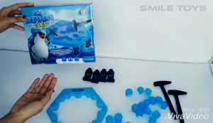 Smile - Mainan Anak Ice Breaking Game Penguin Pinguin Trap Mainan Edukasi Penguin Board Game Seru