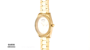 [Promo] Jam Tangan Pria Guess GW0265G2 CONNOISSEUR Gold Tone Case Gold Tone Stainless Steel Original Garansi 2 Tahun [✔COD][100% Authentic]