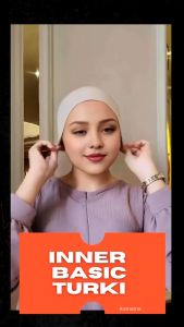 April Hijab Inner basic turki Ciput Basic Turki/ Ciput Polos Tali/ Ciput Tali Best Seller