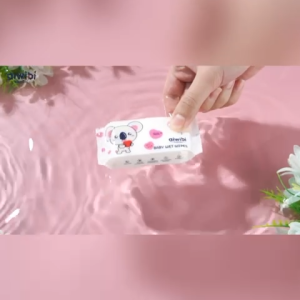 Aiwibi Pocket Size Mini Baby Wet Wipes - 8 Pulls x 1 Pack