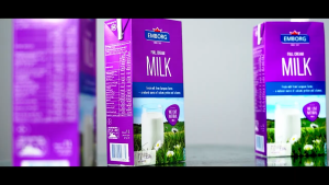 Sữa tươi nguyên chất tiệt trùng nguyên kem Emborg - Hôp 1L