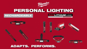 MILWAUKEE 500 LUMENS PIVOTING LED WORK LIGHT