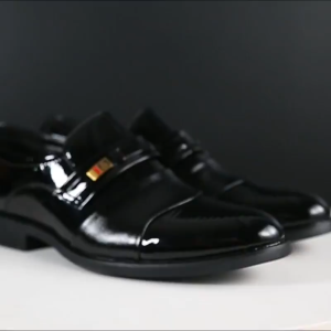 Brand GenGeGo (3 Days Delivery)COD Korean Style Fashion Black Leather Shoes For Men Formal Shoes Glossy Business Shoes Men Office Shoes Black Shoes For Men