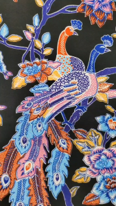 kain batik jawa indonesia/Sarung Batik/kain batik jawa indonesia/motif burung merak Kain Batik Sarong