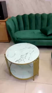 COMBO SOFA phòng tiếp đón khách 3 MÓN SIÊU TO - SOFA VỎ SÒ NHUNG XÁM - sản xuất TẠI XƯỞNG bh 12 THÁNG