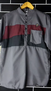 55 RIBU DAPAT 2 BAJU KOKO KURTA VIRAL LENGAN PENDEK FULL KATUN