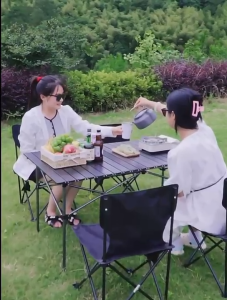 มินิโต๊ะปิกนิก โต๊ะปิกนิก โต๊ะตั้งแคมป์ โต๊ะปิคนิคพับได้ โต๊ะปิคนิคตั้งแคมป์ โต๊ะพับแบบพกพา โต๊ะพับพกพา โต๊ะพับ โต๊ะปิคนิคแคมป์ปิ้ง เก้าอี้้ ตั้งแคมป์ อุปกรณ์ปิ้ง มี3ไซต์