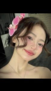 Kẹp Tóc Hoa Lan Hồ Điệp Cao Cấp Đính Ngọc Kẹp Trang Điểm Cô Dâu Hàn Quốc Sang Trọng DG-580