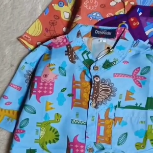 Kemeja Motif Anak Laki-laki Usia 1-9 Tahun