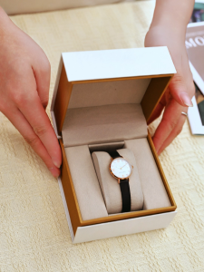 HANNAH MARTIN 1461 Jam Tangan Wanita FREE BOX 100% Original Keren Anti Air Branded Tali Kulit Kuarsa Arloji Perempuan Terbaru 2024 garansi ori asli business woman watch leather straps water resist