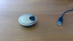Lobang Kabel Meja Tutup Lubang Kabel Grommet Desk Hole Cover Tutup Gromet Meja