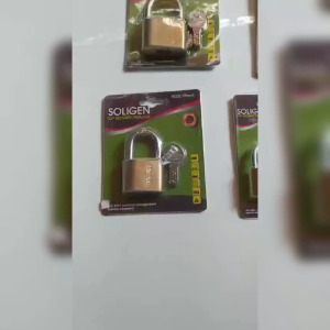 Gembok Per Kuningan Kunci Komputer SOLIGEN: Pilih Ukuran 40mm 50mm 60mm 70mm