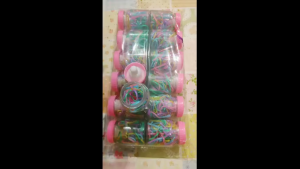 KARET IKAT RAMBUT ANAK KARET JEPANG DOT MINI 1 DOT IKAT RAMBUT ANAK