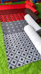 [ยกม้วนถูกกว่า] พรมลายอัดฟูก ลูกฟูก คุณภาพสูง ซัก-ใช้ซ้ำได้ แต่งร้าน จัดงานอีเว้นท์ ปูพื้น