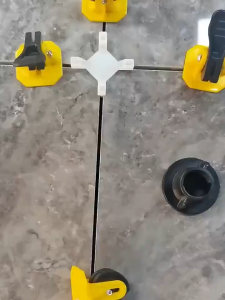 คลิปหนีบเครื่องมือปูกระเบื้อง ปรับระดับกระเบื้องพลาสติก 50/100/200pcs  (เข็มถอดได้)ใช้ได้หลายครั้ง