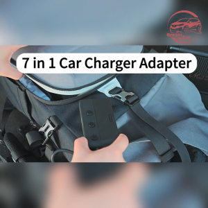 จัดส่งรวดเร็ว -ชาร์จเร็ว 30W 3 พอร์ต USB พร้อมจอแสดงผล LED และปุ่มควบคุมอิสระ สำหรับรถยนต์