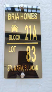 Personalized/Customized House/Business Number Signage Acrylic