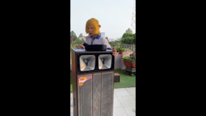 [HÀNG SĂN ĐÓN] Loa Kéo Di Động Karaoke Bass Đôi 40 MTMax BK11- Nghe nhạc ca hát trong vòng nhiều giờ - Công suất cực lớn khi hát ngoài trời tiệc cưới ăn nhậu hội nghị sân khấu quán bar - Tặng kèm 2 micro UHF bảo hành 12