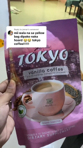 Namiroseus TOKYO Vanilla Coffee | with Collagen and Chia Seeds | 10 Sachets per Pack