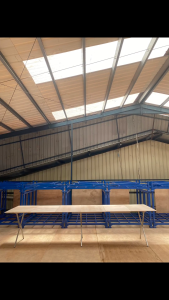 itop 25MM Pasar Malam Meja Lipat/ Night Market Foldable Table Rack With Plywood Market Stand/ Kenduri/Kanopi/Canopy