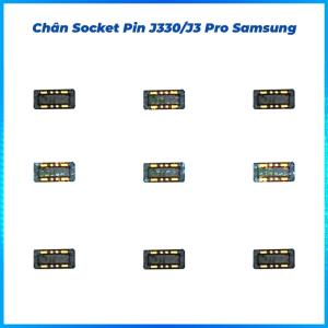 Chân socket pin trên main J330 J3 pro samsung