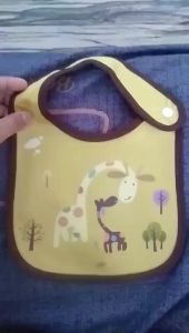 MMBT Slabber Bayi Tahan Air / Celemek Bayi MPASI Waterproof Import Bib Bayi Murah / Celemek Makan Bayi Motif Kartun