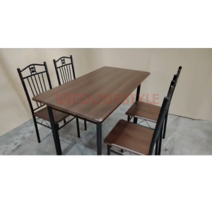 Vedourstyle 1+4/1+6 Dining Table Cafe table set Meja Makan Meja kafe Stylish Modern Dining Set